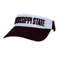 Adidas 2019 Thin Mississippi State Coaches Visor