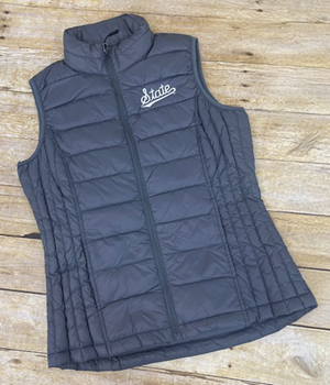 MV Sport Script State Quilted Puff Vest