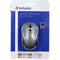 Verbatim Silent Wireless Blue LED Mouse