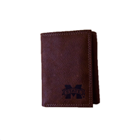 Zep-Pro Embossed Banner M Leather Tri-Fold Wallet