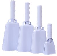 White Cowbells