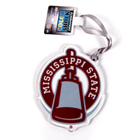 Acylic Mississippi State Cowbell Ornament