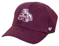 47 Brand Standing Bulldog w Banner M Youth Baseball Cap