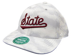 State Script Dot Camo Pattern Adjustable Cap