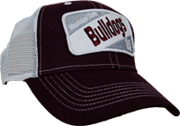 47 Brand Youth M over S Miss State Bulldogs Patch Trucker Cap