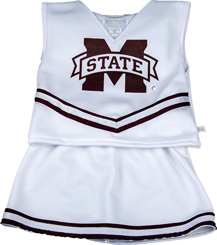 Third Street Youth Banner M V-Neck 2 Piece Cheer Suit with Maroon Bottoms (SKU 1397821197)