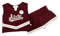 Third Street Youth State Script 2 Piece Cheerleader Set