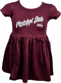 Garb Youth Mississippi State Banner M Dress