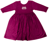 Youth Creative Knitwear Banner M Long Sleeve Spin Dress