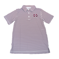 Youth Banner M Striped Carson Polo