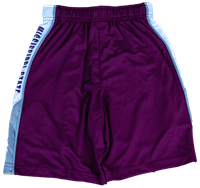 Colosseum Youth Grey White Stripe M-State Banner M Shorts