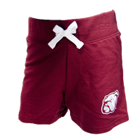 College Kids Youth Sophie Bulldog Face Shorts