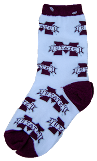 Banner M All Over Youth Sock