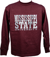 Champion Youth Multicolor Mississippi State Long Sleeve Tee