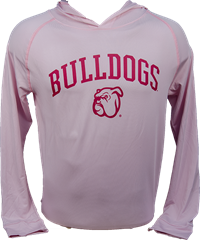 Garb Youth Bulldogs with Bulldog Face Hoodie Tee