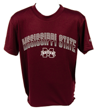 Colosseum Youth Mississippi State Over Banner M Armada Short Sleeve Tee
