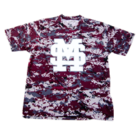 Youth Digital Camo MS Interlock Short Sleeve Tee