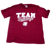 Champion Youth Team Bulldogs Scripts Short Sleeve Tee