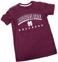 Colosseum Hawkins Mississippi State Bulldogs Short Sleeve Tee