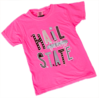 Comfort Colors Hail State Bulldogs Short Sleeve Tee