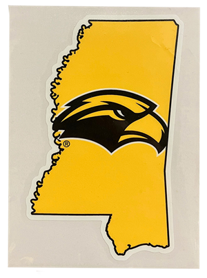 5" Golden Eagle MS Shape Auto Decal