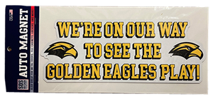 We're On Our Way To See The Golden Eagles Play Auto Magnet
