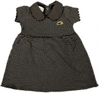 Two Feet Ahead Golden Eagle Polka Dot Dress