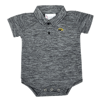 Baby Spacedye Eagle Head Polo Onesie