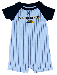 Colosseum Infant Southern Miss Black Stripes Baseball Jersey