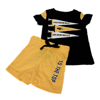 Southern Miss Flags Short Sleeve Tee and Shorts Set