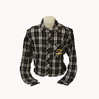 Boxercraft Black Flannel Button-down