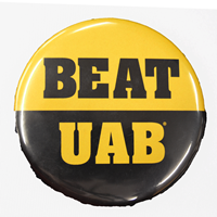 Wincraft "Beat UAB" Button