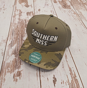 L2 Brands Southern Miss Helmet Camo Baseball Cap