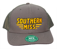 Legacy Southern Miss Helmet Logo MPS Trucker Cap