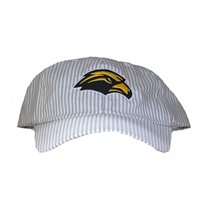 Ahead USA Oxford Prep Stripe Baseball Hat