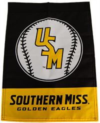 USM Baseball Garden Flag