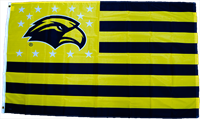 3'x5' Golden Eagle Stars and Stripes Flag