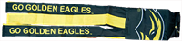 40" "Go Golden Eagles" Golden Eagle Head Windsock