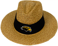 Logofit Gambler Tournament Golden Eagle Straw Hat