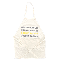 Retro Black and Gold Golden Eagles Apron