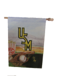 House Flag Double Sided Weather Resistant 28x38 Baseball