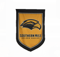 28"x40" Double Sided New Eagle Shield Shaped Flag