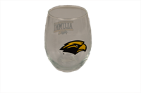 15 oz Southern Miss Alumni Stimless Wine Glass