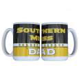 15 oz Southern Miss Golden Eagles Dad Mug