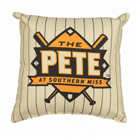 The Little Birdie Linen Pinstripe The Pete Pillow