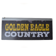 Legacy 12"x5" Golden Eagle Country Home Tin Sign