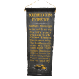 Fight Song Wall Banner New Eagle Logo 18"X50"