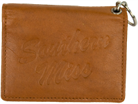 Southern Miss Script Genuine Leather Wallet