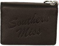 Southern Miss Script Genuine Leather Wallet
