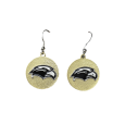 Dangles 2 Tone Circle Earring